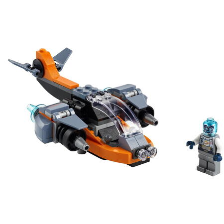 LEGO Creator 3 in 1 - Drona cibernetica 31111, 113 piese