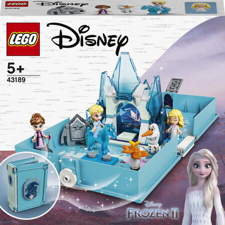 LEGO Disney Princess - Aventuri din cartea de povesti cu Elsa si Nokk 43189, 125 piese