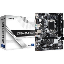 ASROCK Placa de baza B760M-HDV/M.2 DDR4, Socket 1700