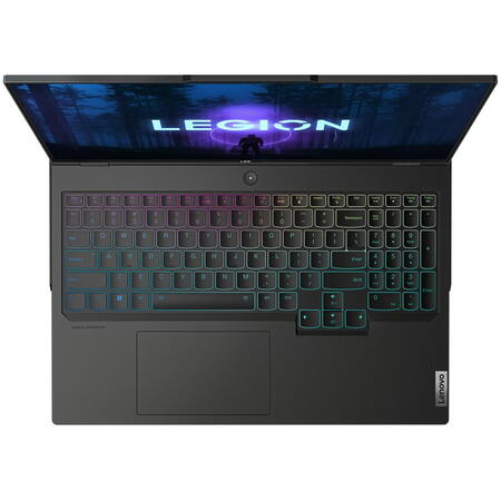 Laptop Gaming Lenovo Legion Pro 7 16IRX8H cu procesor Intel® Core™ i9-13900HX pana la 5.4 GHz, 16'', WQXGA, IPS, 240Hz, 32GB, 2 x 1TB SSD, NVIDIA® GeForce RTX™ 4080 12GB GDDR6, Windows 11 Pro, Onyx Grey, 3y on-site, Premium Care