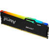 KINGSTON Memorie RAM DDR5, 8GB, 6000MHz, CL36, 1.35V, FURY Beast, RGB