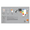 OSRAM Pachet 3 Becuri LED RGB inteligente Ledvance SMART+ WiFi Filament Multicolour A, E27, 4.5W (30W)