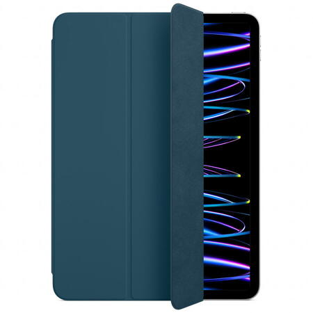 Husa de protectie Apple Smart Folio pentru iPad Pro 11-inch (4th generation), Marine Blue