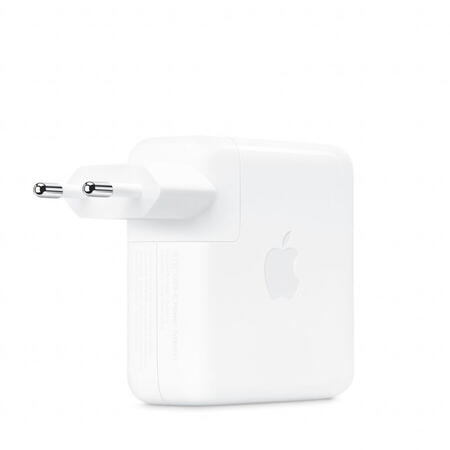 Incarcator Apple Retea Original USB-C 67W, Alb