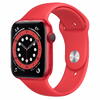 Apple Watch 6, GPS, Cellular, Carcasa Red Aluminium 44mm, Red Sport Band