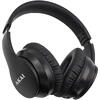 Casti audio Over ear AKAI BTH-B6 Active noise cancelling, Bluetooth 5.0, 10 ore autonomie, negru