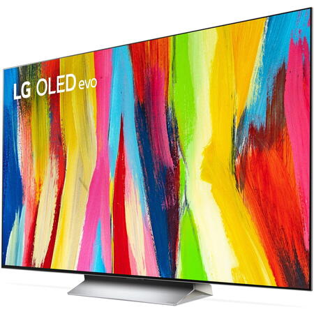 Televizor OLED LG OLED77C22LB, 195 cm, Smart, 4K Ultra HD, Clasa F