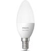 Philips Bec LED inteligent Hue B39, Bluetooth, E14, 5.5W, 470 lm, lumina calda (2700K)