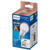 Philips Bec LED inteligent Wiz Bulb A60, Wi-Fi, Bluetooth, E27, 8W (60W), 806 lm, lumina calda (2700K)