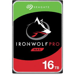 Seagate HDD intern 3.5", 16TB, IronWolf PRO, SATA 6Gb/s 7200rpm, 256MB