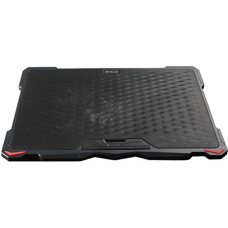 Cooler notebook Basic, 17" LED, USB, negru