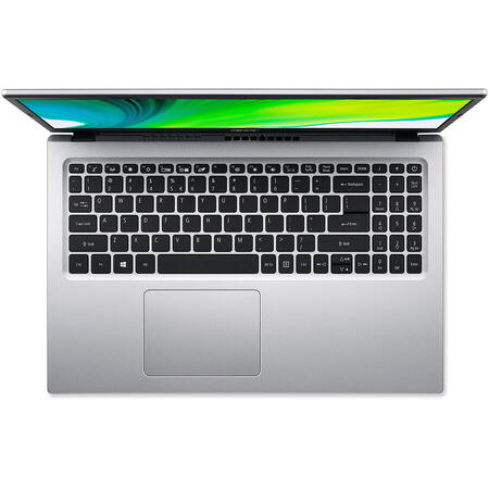 Laptop Acer Aspire 3 A315-35 cu procesor Intel® Celeron® N4500 pana la 2.80 GHz, 15.6", Full HD, 4GB, 256GB SSD, Intel® UHD Graphics, NO OS, Silver