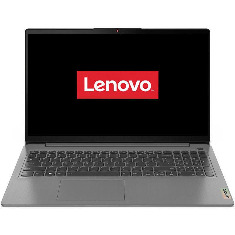 Laptop Lenovo IdeaPad 3 15ALC6, 15.6 FHD, procesor AMD Ryzen 5 5500U, 8GB RAM, 512GB SSD, AMD Radeon, No OS, Arctic Grey