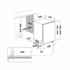 Masina de spalat vase incorporabila Hotpoint-Ariston ELTB 4B019 EU, 13 seturi, 4 programe, Clasa A+