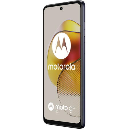 Telefon mobil Motorola Moto g73, Dual SIM, 8GB RAM, 256GB 5G, Midnight Blue