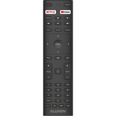 Televizor Allview QL43ePlay6100-U, 108cm, Smart, 4K Ultra HD, QLED, Clasa G