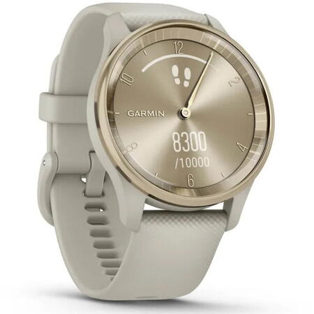 Ceas smartwatch Garmin vivomove Trend, WW, Silicone, French Gray