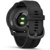 Ceas smartwatch Garmin vivomove Trend, WW, Silicone, Black