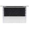 Laptop Apple MacBook Pro 14" cu procesor Apple M2 Max, 12 nuclee CPU and 30 nuclee GPU, 32 GB, 1TB SSD, Silver, INT KB