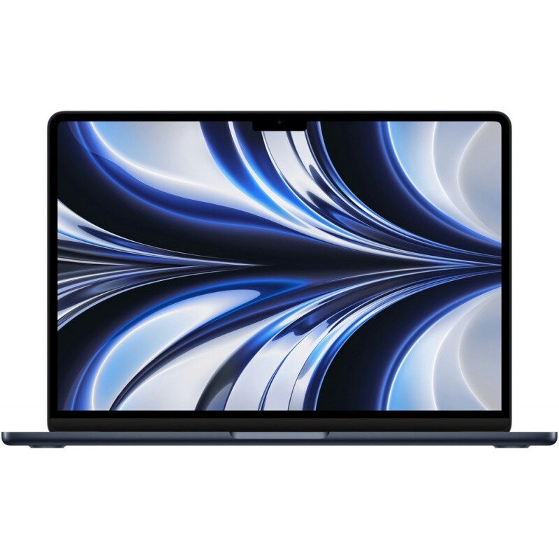 Laptop Apple 13.6&#039;&#039; Macbook Air 13 With Liquid Retina, Apple M2 Chip (8-core Cpu), 16gb, 256gb Ssd, Apple M2 8-core Gpu, Macos Monterey, Midnight, Int Keyboard, 2022