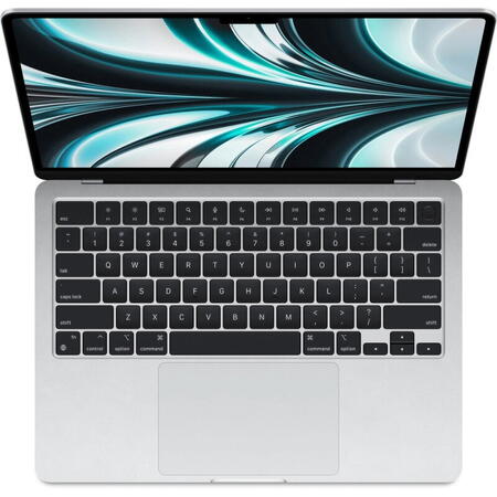 Laptop Apple 13.6'' MacBook Air 13 with Liquid Retina, Apple M2 chip (8-core CPU), 16GB, 1TB SSD, Apple M2 8-core GPU, macOS Monterey, Silver, INT keyboard, 2022