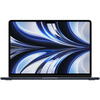 Laptop Apple 13.6'' MacBook Air 13 with Liquid Retina, Apple M2 chip (8-core CPU), 16GB, 512GB SSD, Apple M2 8-core GPU, macOS Monterey, Midnight, INT keyboard, 2022