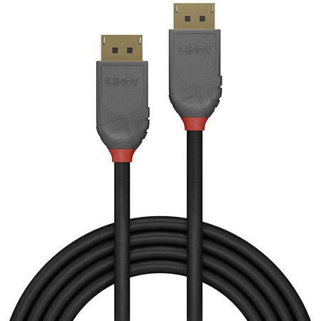 Cablu Lindy LY-36482, DisplayPort 1.4, Anthra Line