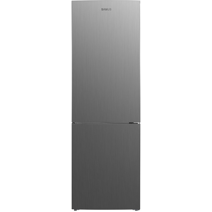 Combina frigorifica Samus SCX394, 315 L, Dezghetare automata frigider, Clasa F, Inox