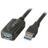 LINDY Cablu Extensie USB 3.0 Activ 5m, M-F