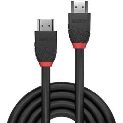 LINDY Cablu 2m HDMI, Black Line
