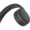 Casti On Ear Sony WH-CH520B, Wireless, Bluetooth, Microfon, Multipoint connection, Quick Charge, Autonomie 50 ore, Negru