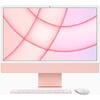 Sistem Desktop PC iMac 24" (2021) cu procesor Apple M1, 24", Retina 4.5K, 8GB, 512GB SSD, 8-core GPU, Pink, RO KB