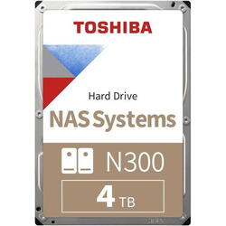 Toshiba N300 NAS - hard drive - 4 TB - SATA 6Gb/s