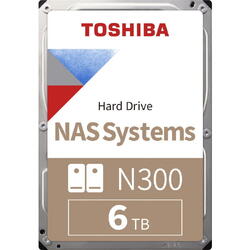 Toshiba N300 NAS - hard drive - 6 TB - SATA 6Gb/s