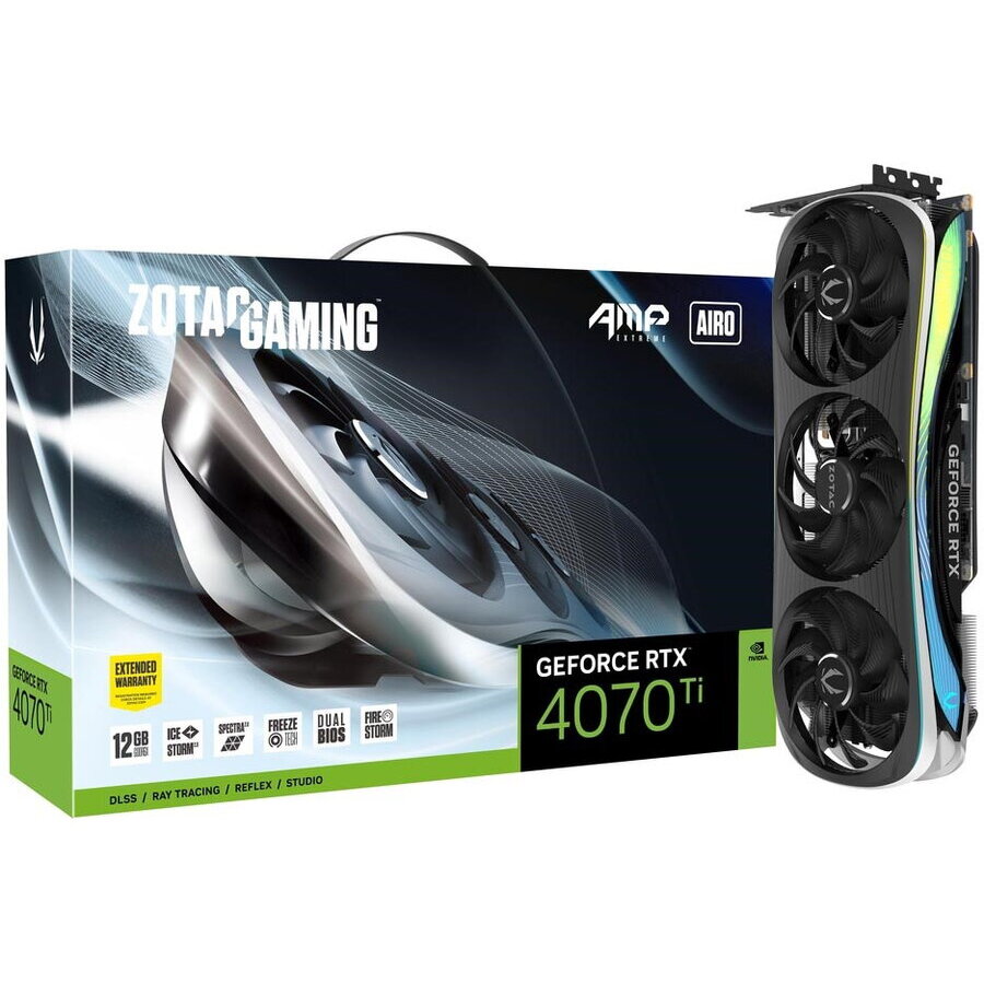 GeForce RTX 4070 Ti AMP Extreme AIRO – graphics card – GeForce RTX 4070 Ti – 12 GB 4070 imagine 2022 3foto.ro
