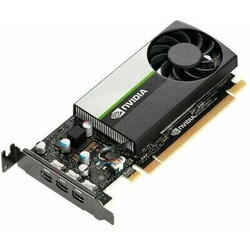 Placa video PNY Quadro T400, 4GB GDDR6, 64bit, racire activa, LP, 3xmini DisplayPort