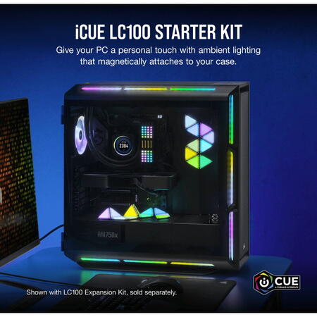 iCUE LC100 lighting kit