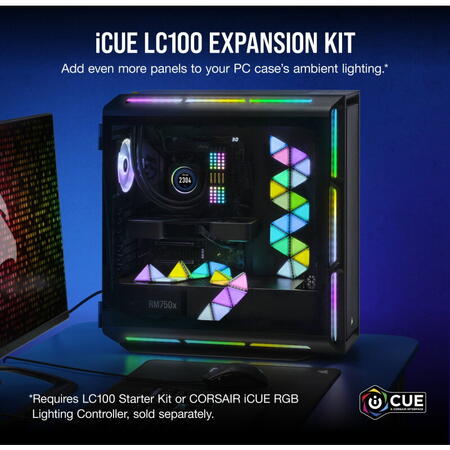 iCUE LC100 extension lighting kit