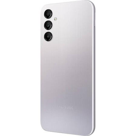 Telefon mobil Samsung Galaxy A14, Dual SIM, 4GB RAM, 128GB, 4G, Silver
