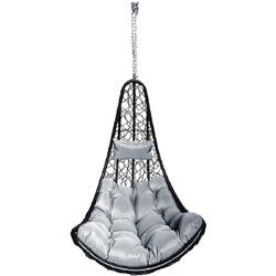 Balansoar Heinner Vigo, ratan sintetic, gri, 80x102x124/195cm