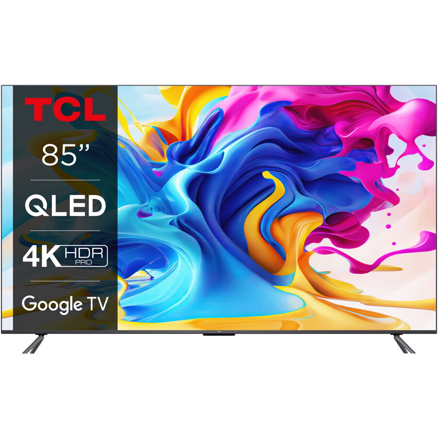 Televizor Smart Tcl Qled 85c645, 214 Cm, Android Tv, 4k Ultra Hd, Clasa G