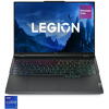 Laptop Gaming Lenovo Legion Pro 7 16IRX8H cu procesor Intel® Core™ i9-13900HX pana la 5.4 GHz, 16", WQXGA, IPS, 240Hz, 32GB, 2 x 1TB SSD, NVIDIA GeForce RTX 4080 12GB GDDR6, No OS, Onyx Grey, 3y on-site Premium Care