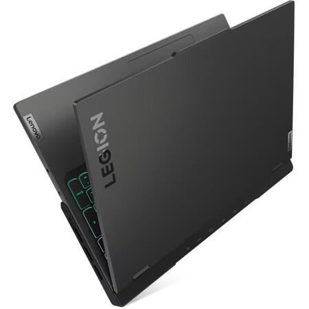 Laptop Gaming Lenovo Legion Pro 7 16IRX8H cu procesor Intel® Core™ i9-13900HX pana la 5.4 GHz, 16", WQXGA, IPS, 240Hz, 32GB, 1TB SSD, NVIDIA GeForce RTX 4080 12GB GDDR6, No OS, Onyx Grey, 3y on-site Premium Care