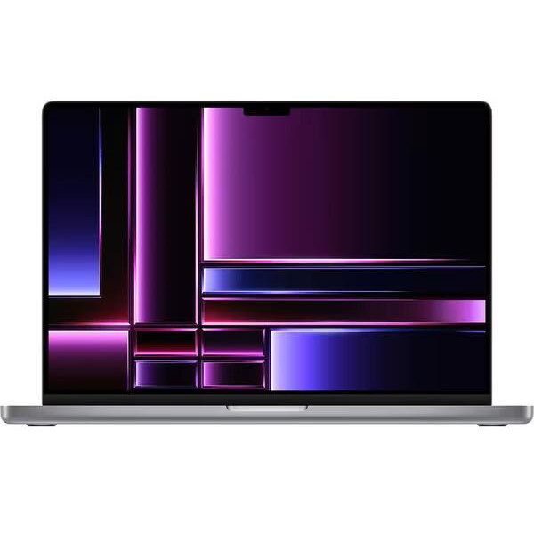 Laptop Apple 16.2'' MacBook Pro 16 Liquid Retina XDR, Apple M2 Max chip (12-core CPU), 64GB, 4TB SSD, Apple M2 Max 30-core GPU, macOS Ventura, Space Grey, INT keyboard, 2023