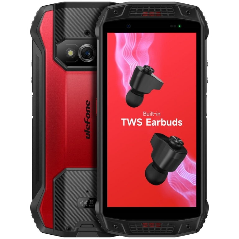 Telefon Mobil Ulefone Armor 15(5.45) Dual Sim Android 12, 4g, 6gb, 128gb, 6600 Mah Red