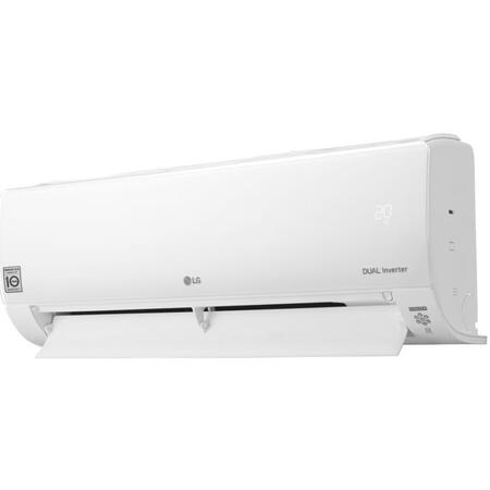 Aparat de aer conditionat LG Deluxe DC18RK, 18000 BTU Wi-Fi, Clasa A++/A+, UVnano, filtru Allergy, Plasmaster Ionizer, functie Fast Heating, afisare consum energie, R32, Alb