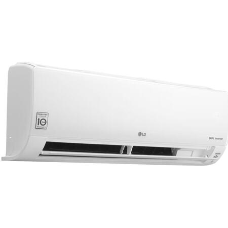 Aparat de aer conditionat LG Deluxe DC18RK, 18000 BTU Wi-Fi, Clasa A++/A+, UVnano, filtru Allergy, Plasmaster Ionizer, functie Fast Heating, afisare consum energie, R32, Alb