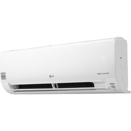 Aparat de aer conditionat LG Deluxe DC18RK, 18000 BTU Wi-Fi, Clasa A++/A+, UVnano, filtru Allergy, Plasmaster Ionizer, functie Fast Heating, afisare consum energie, R32, Alb