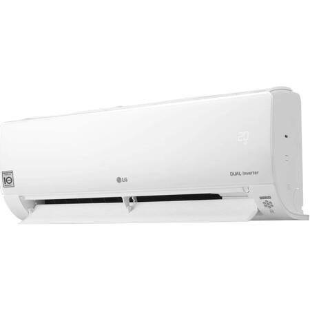 Aparat de aer conditionat LG Deluxe DC18RK, 18000 BTU Wi-Fi, Clasa A++/A+, UVnano, filtru Allergy, Plasmaster Ionizer, functie Fast Heating, afisare consum energie, R32, Alb