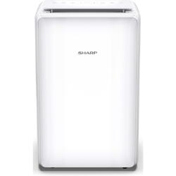 Dezumidificator SHARP P20E, 20l/24h, Control electronic, Rezervor 3.8l, Functionare continua, Alb